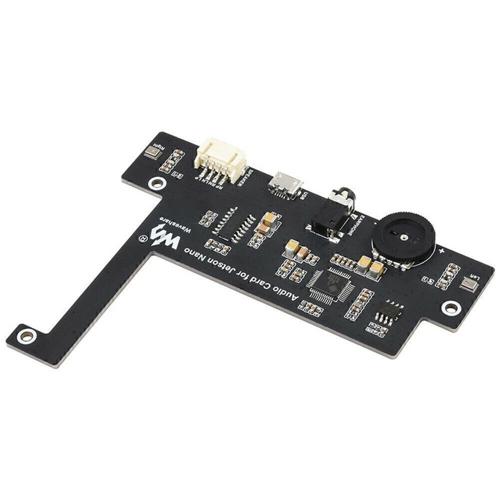 Waveshare Audio Codec Module for Jetson Nano USB Audio Codec Driver-Free Sou KI