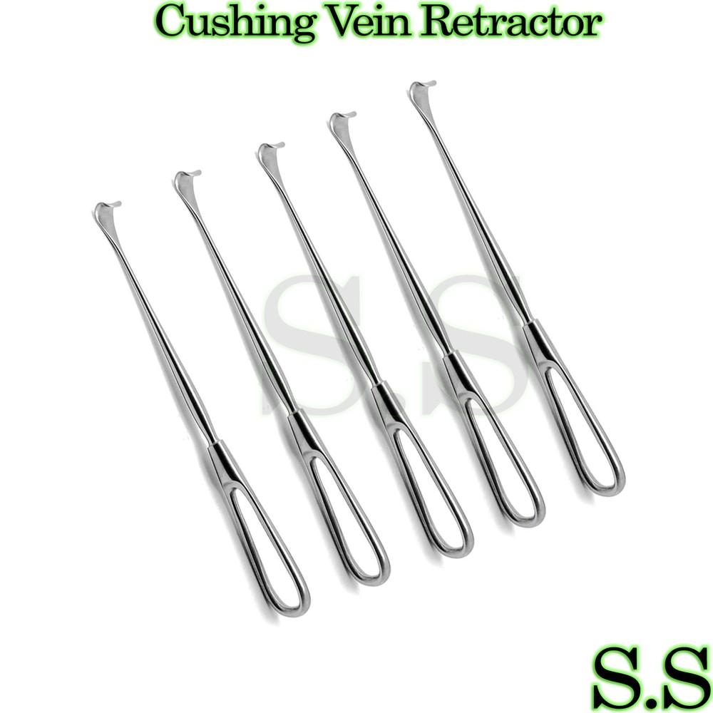 5 Cushing Vein Retractor Surgical,Veterinary Instruments 9"