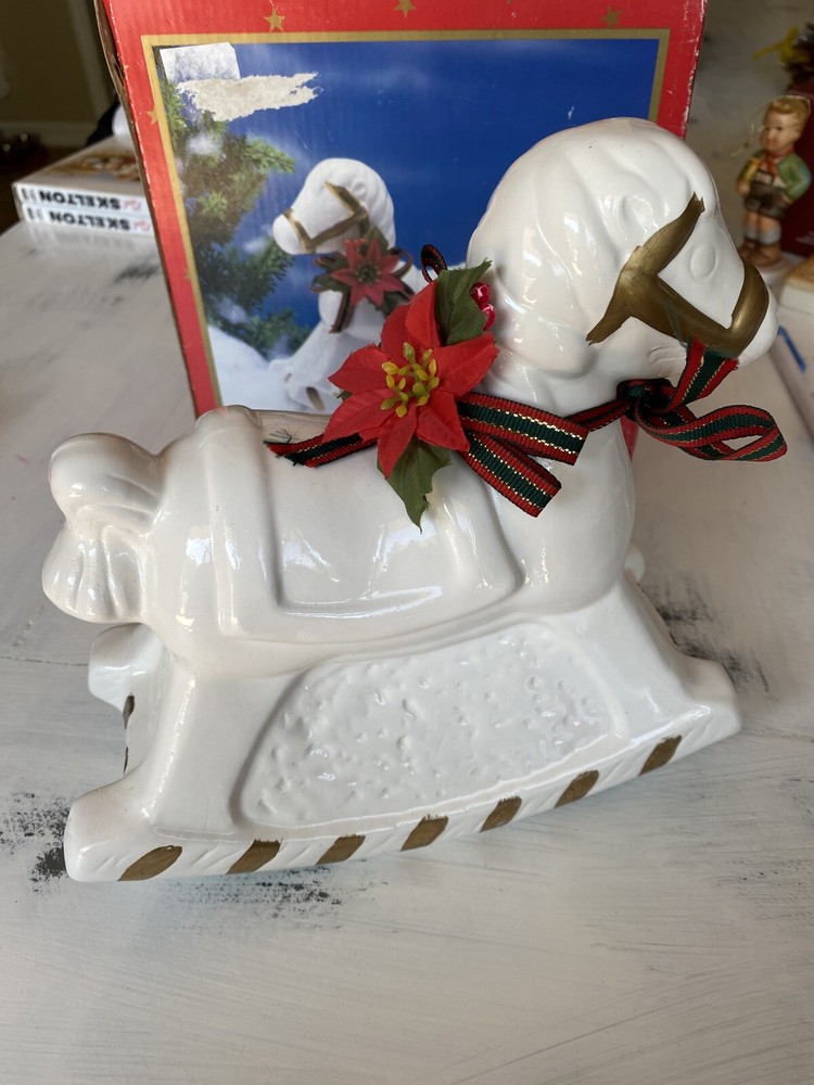 Christmas Collection White Horse