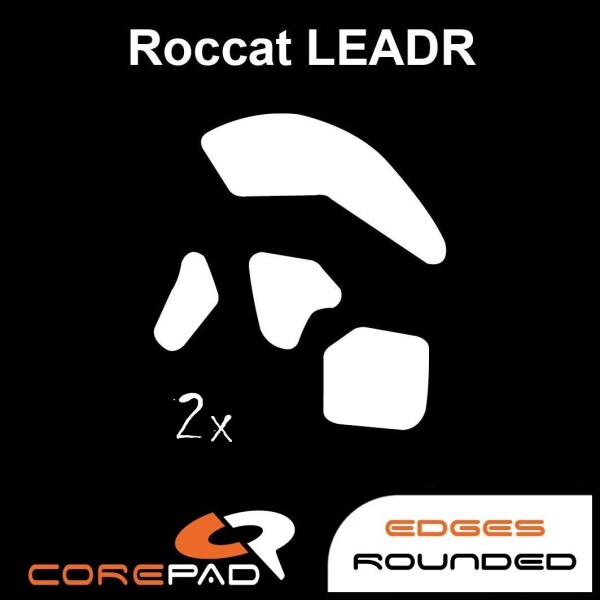 Corepad Skatez Roccat LEADR replacement mouse feet Hyperglides Hyperglide Teflon PTFE