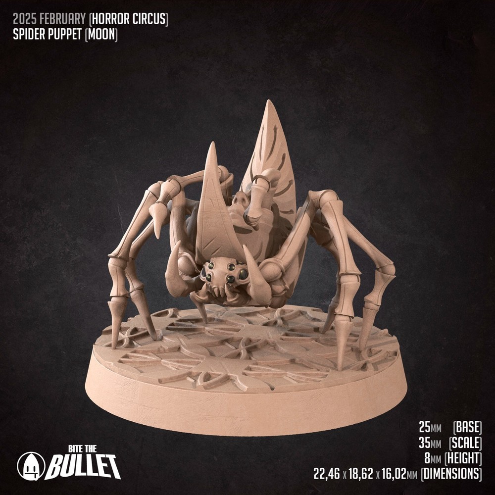 Spider Puppet - Moon - Bite the Bullet - Dungeons and Dragons