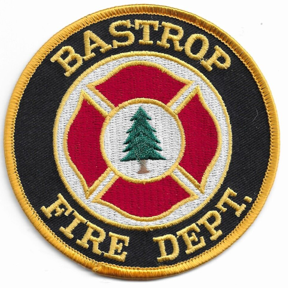 Bastrop  Fire Dept., Texas (4" round size) fire patch