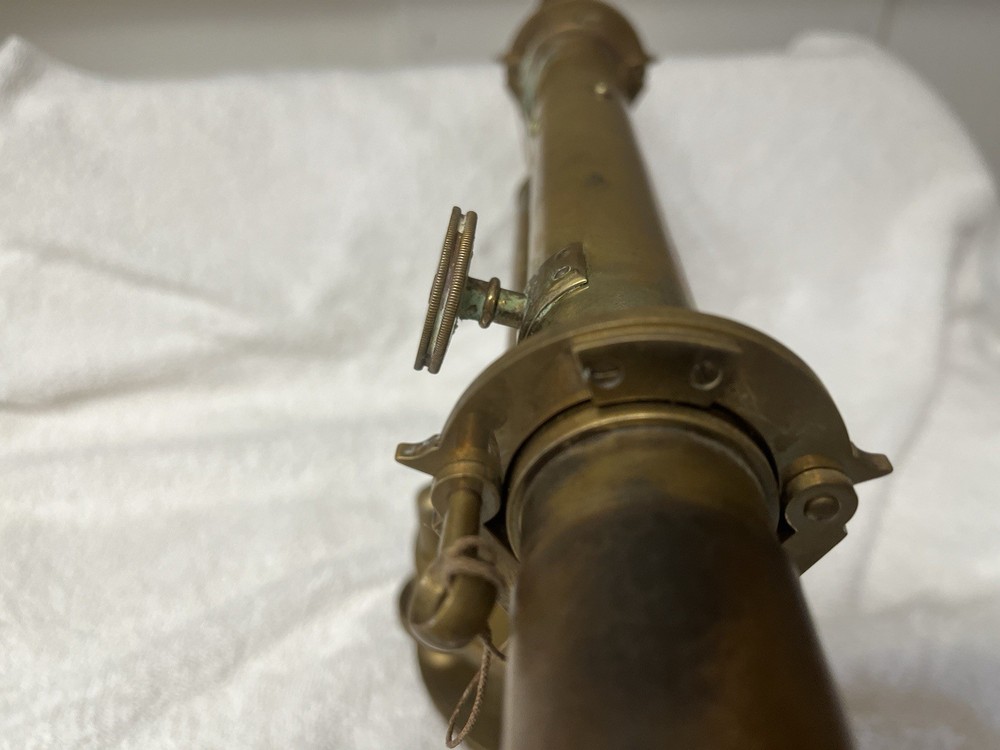 ANTIQUE DUMPY (WYE) TRANSIT /LEVEL SIGNED BY JAMES W. QUEEN