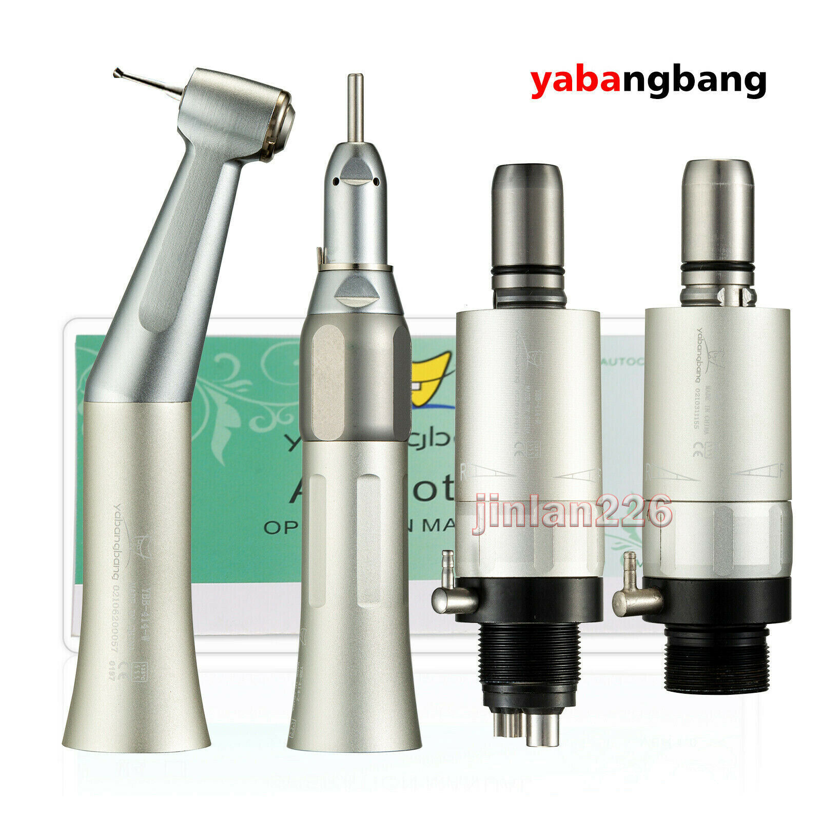 Dental low slow speed straight handpiece/ contra angle/ air motor 2/4 NSK E-type