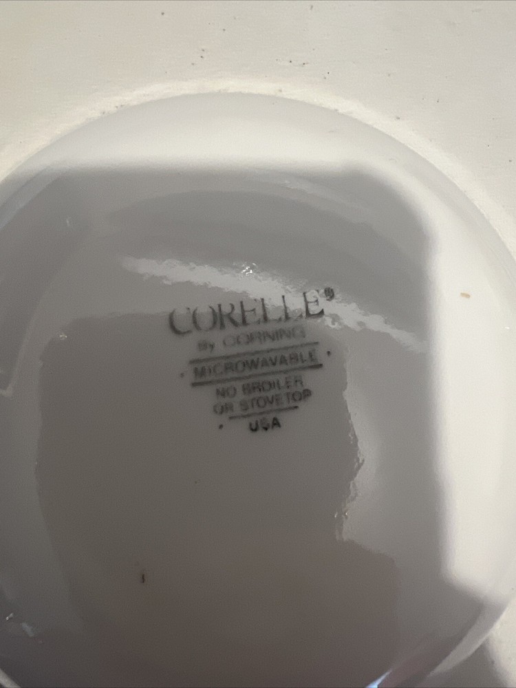 Corelle Blue Trim Cereal Bowl