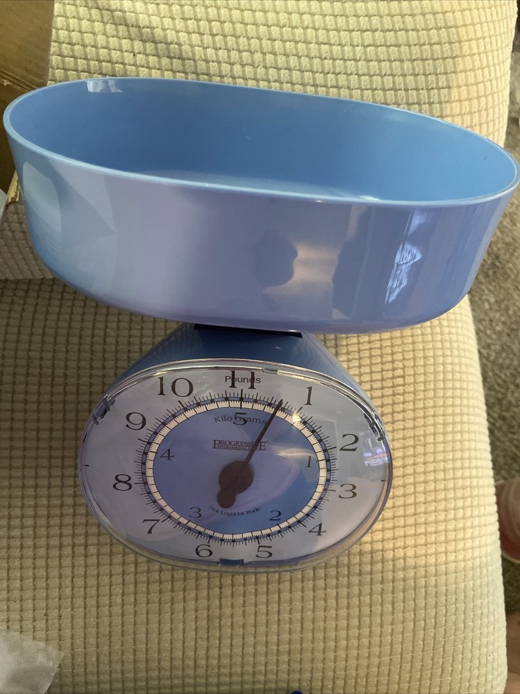 Progressive International 11 Lb Kitchen Scale KT 2014bl Blue