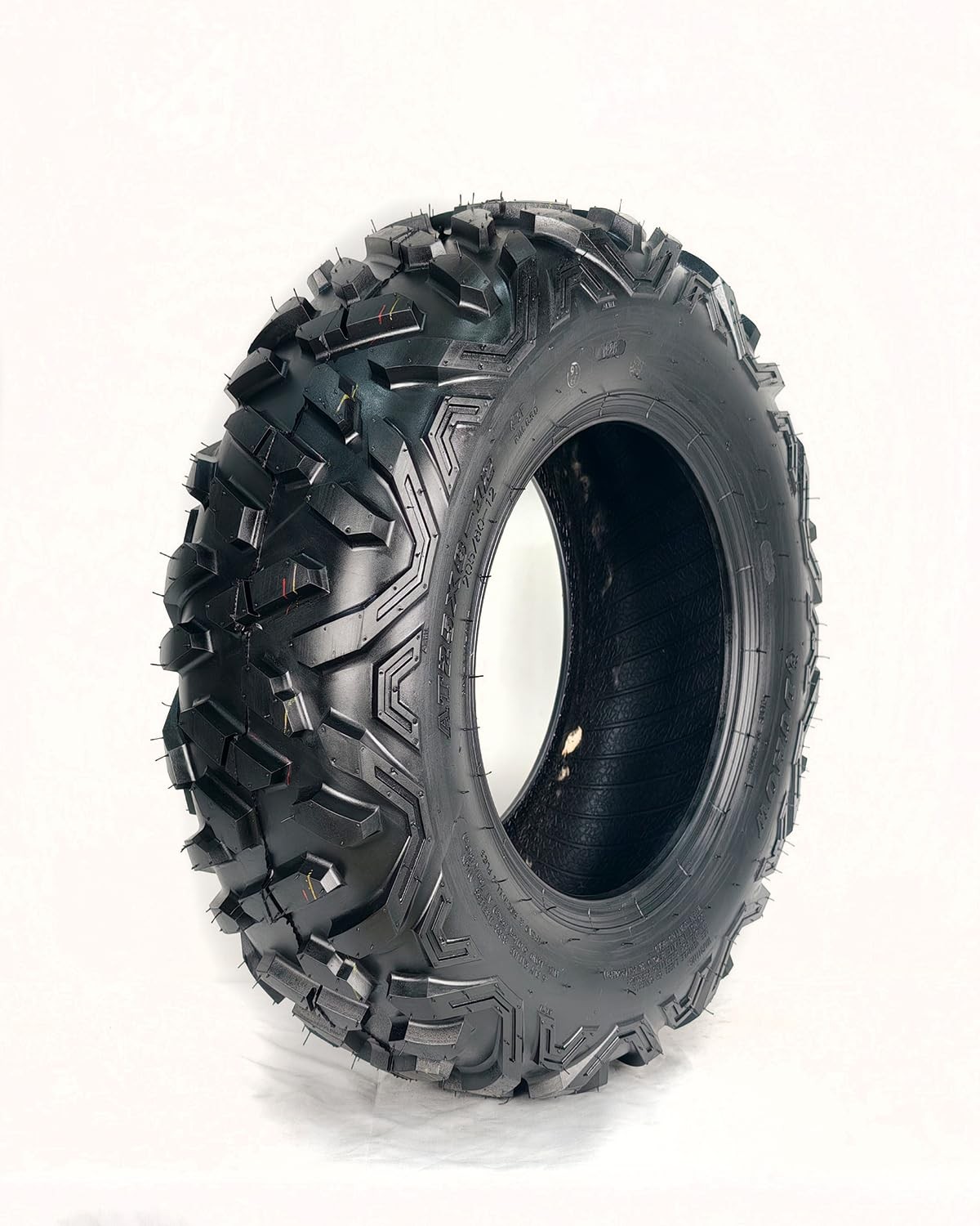 Set 2 25x8-12 UTV ATV Tires 25x8x12 All Terrain 25 8 12 Heavy Duty 6PR Tubeless