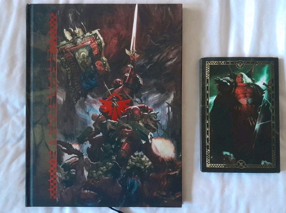 Warhammer 40K -Blood Angels Ltd Edition Codex & Data Cards - [Code Unused]