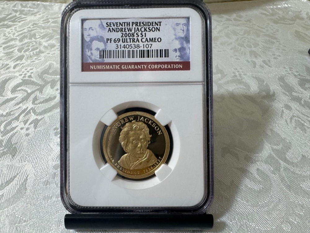 NGC 4 Graded Presidential Dollar Coin
