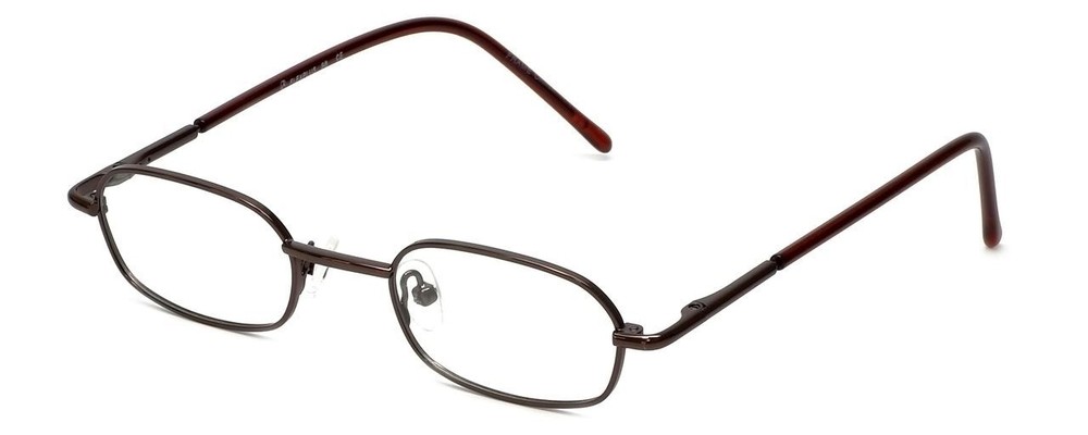 FlexPlus Collection Designer Blue Light Blocking Glasses Model 98 in Brown 43mm