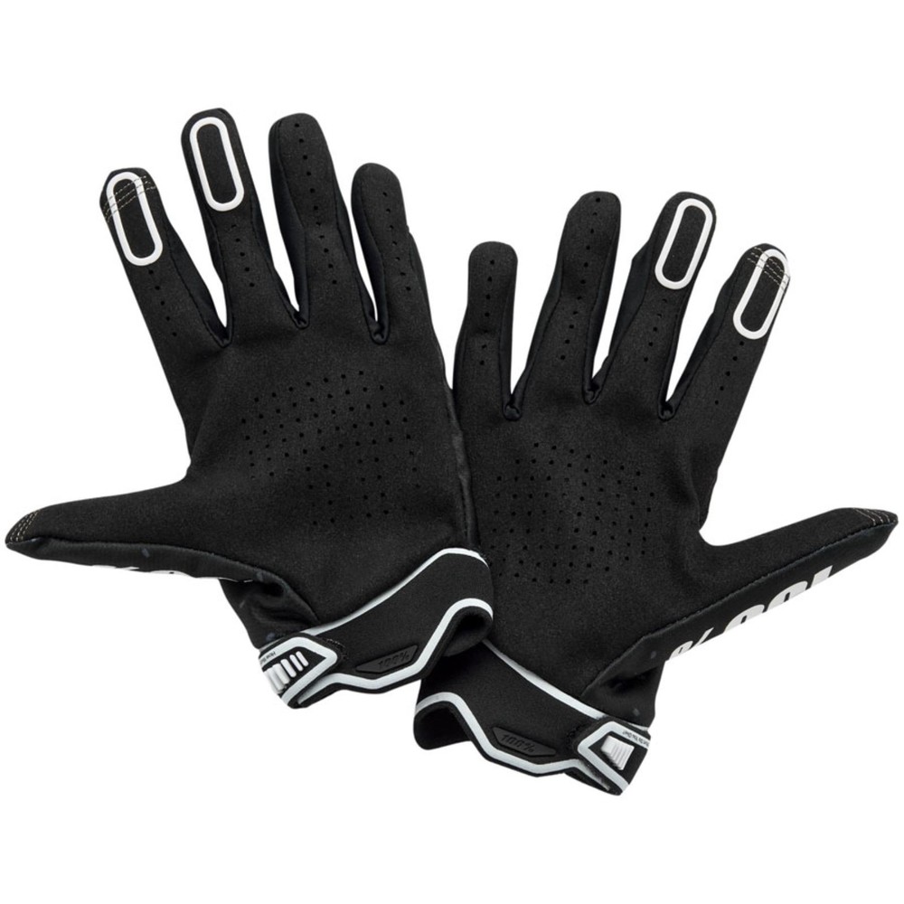 100% Ridefit 2 Gloves - Black - Medium 10046-00002