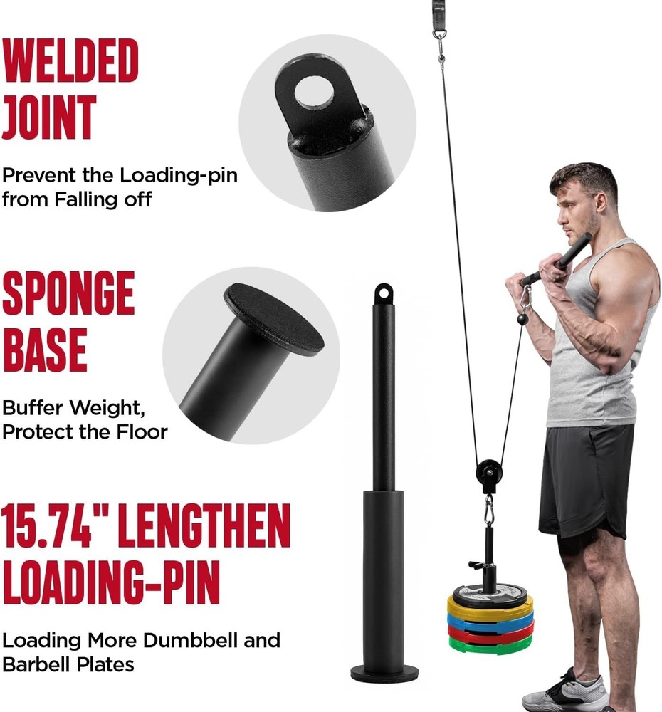Varies of Exercise Modes Pulley System for Strength Training