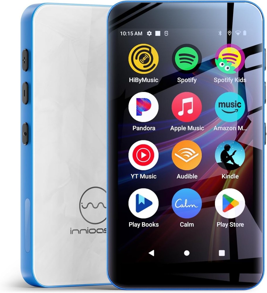 Blue MP3 Player with WiFi, Spotify & Parental Controls