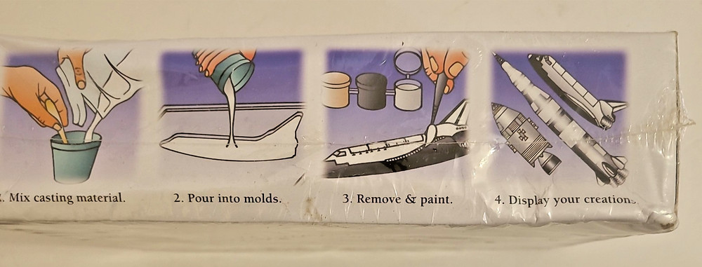 Space Shuttle, Command Module & Saturn V Space Exploration Casting Kit USA Made