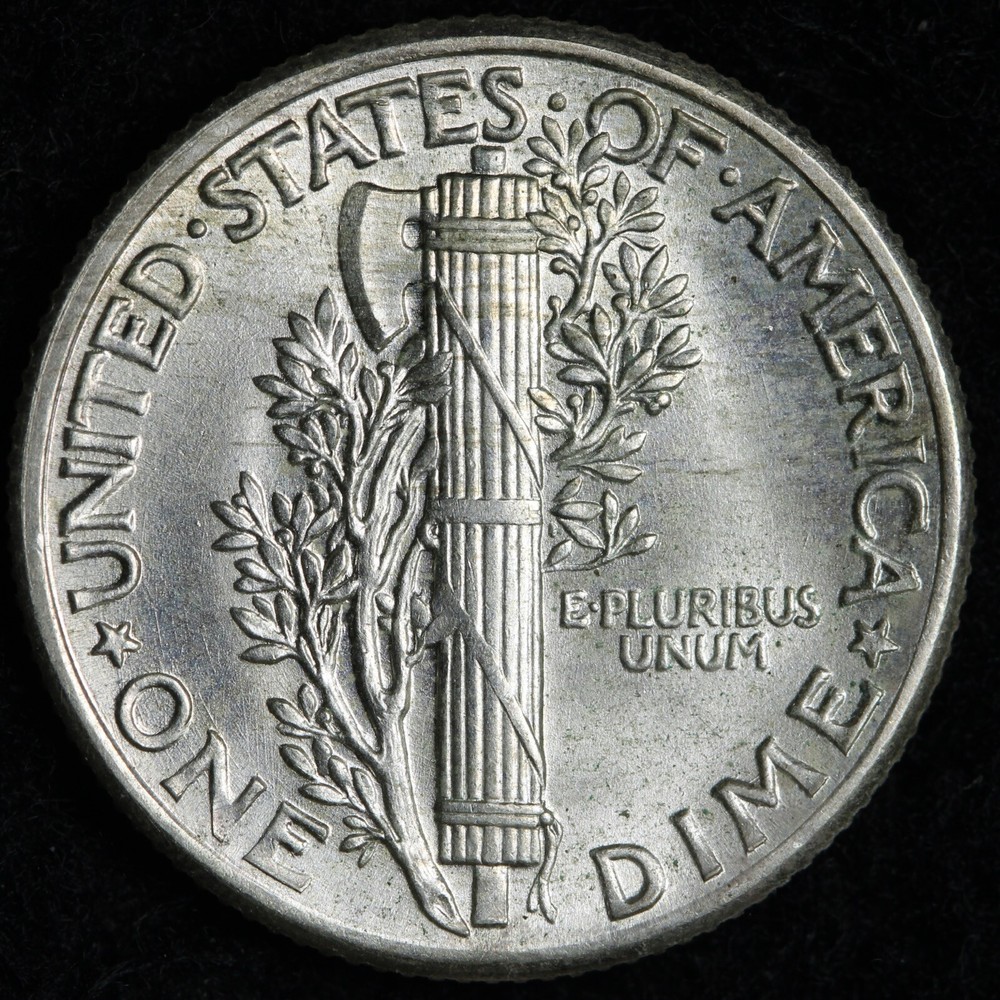 1938 Mercury Silver Dime BU *UNCIRCULATED* MS E263 QDM
