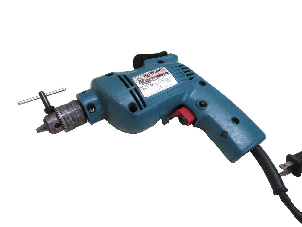 JEPSON TOOLS 3/8" ELECTRIC DRILL 1410, VARIABLE SPEED REVERSIBLE