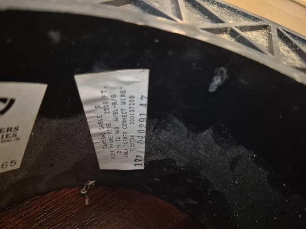 General Cable Communication Cable 2 Pr 22 AWG Distributing Frame Wire ~2225 Ft