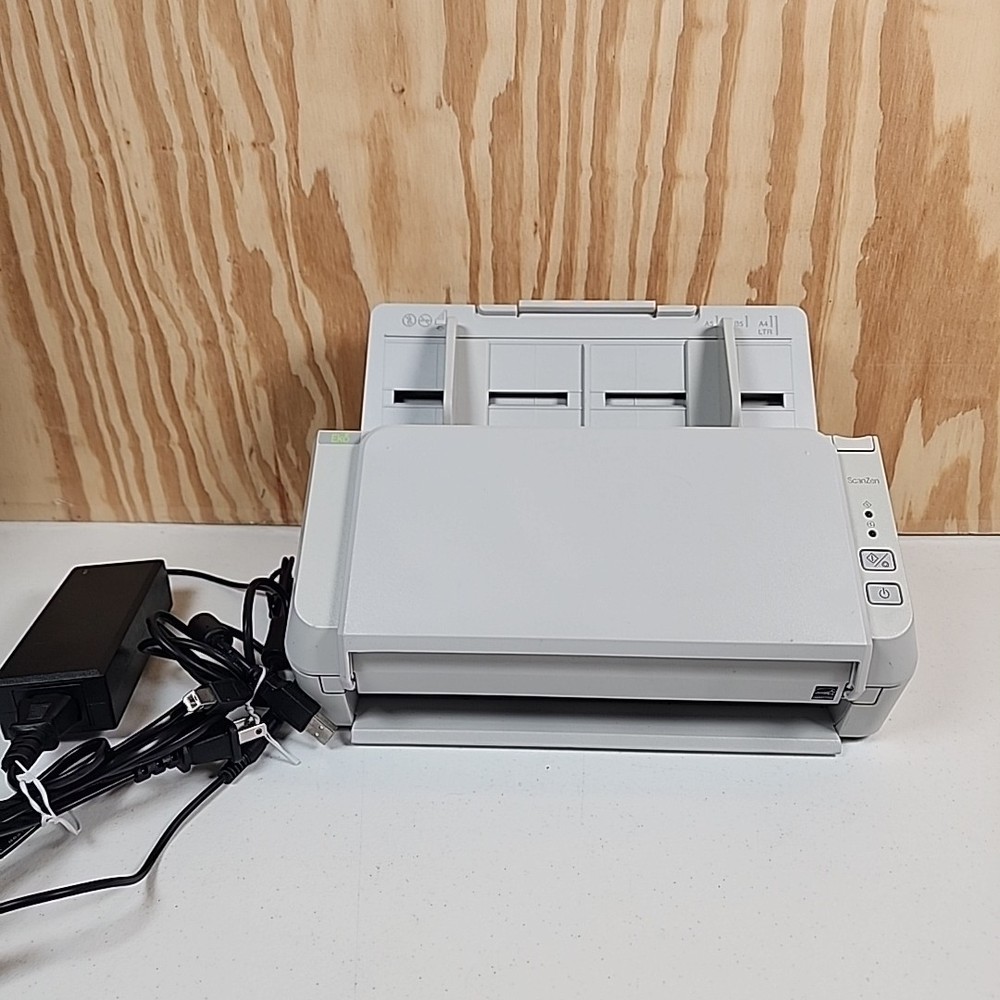 Tested 🔥 Fujitsu ScanZen Eko Desktop Image Scanner With Usb& Power Cable