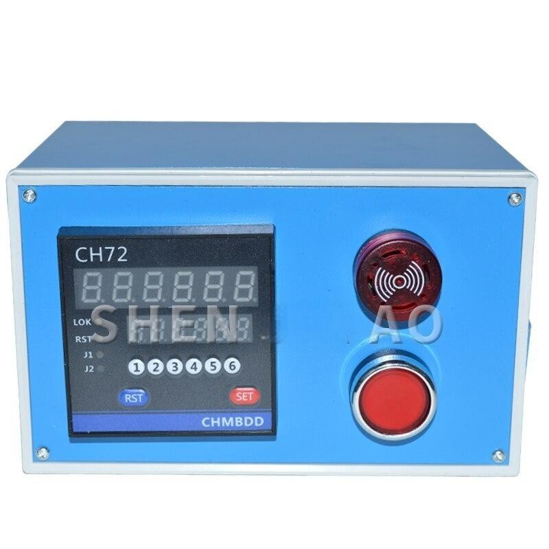 Electronic Encoder Digital Length Counter CH72 Measuring Wheel Roll Length Gauge