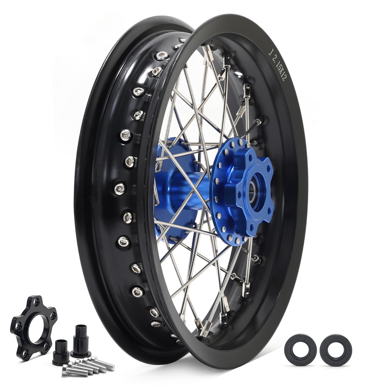 12" Rear Spoke Wheel Rim Hub Flange for Apollo RFN for Beta Explorer eBike