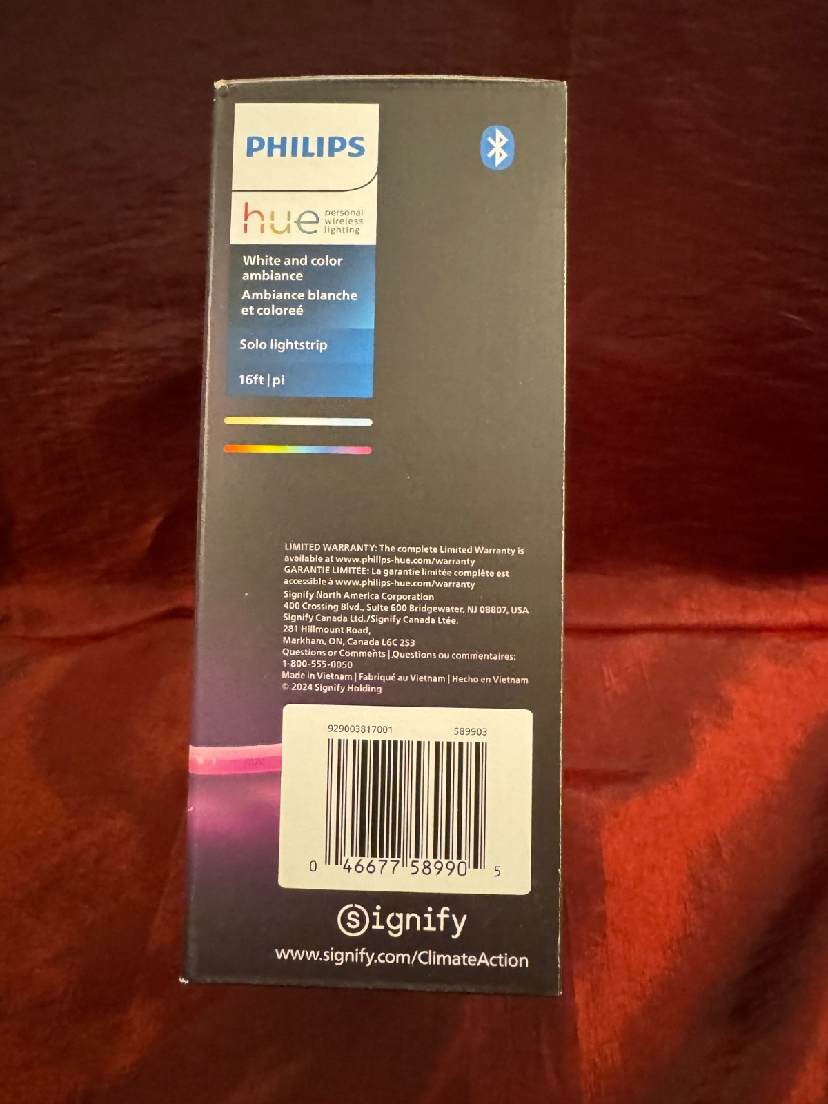 *Read* Philips Hue White and Color Ambiance 5m (16.4 ft) Lightstrip