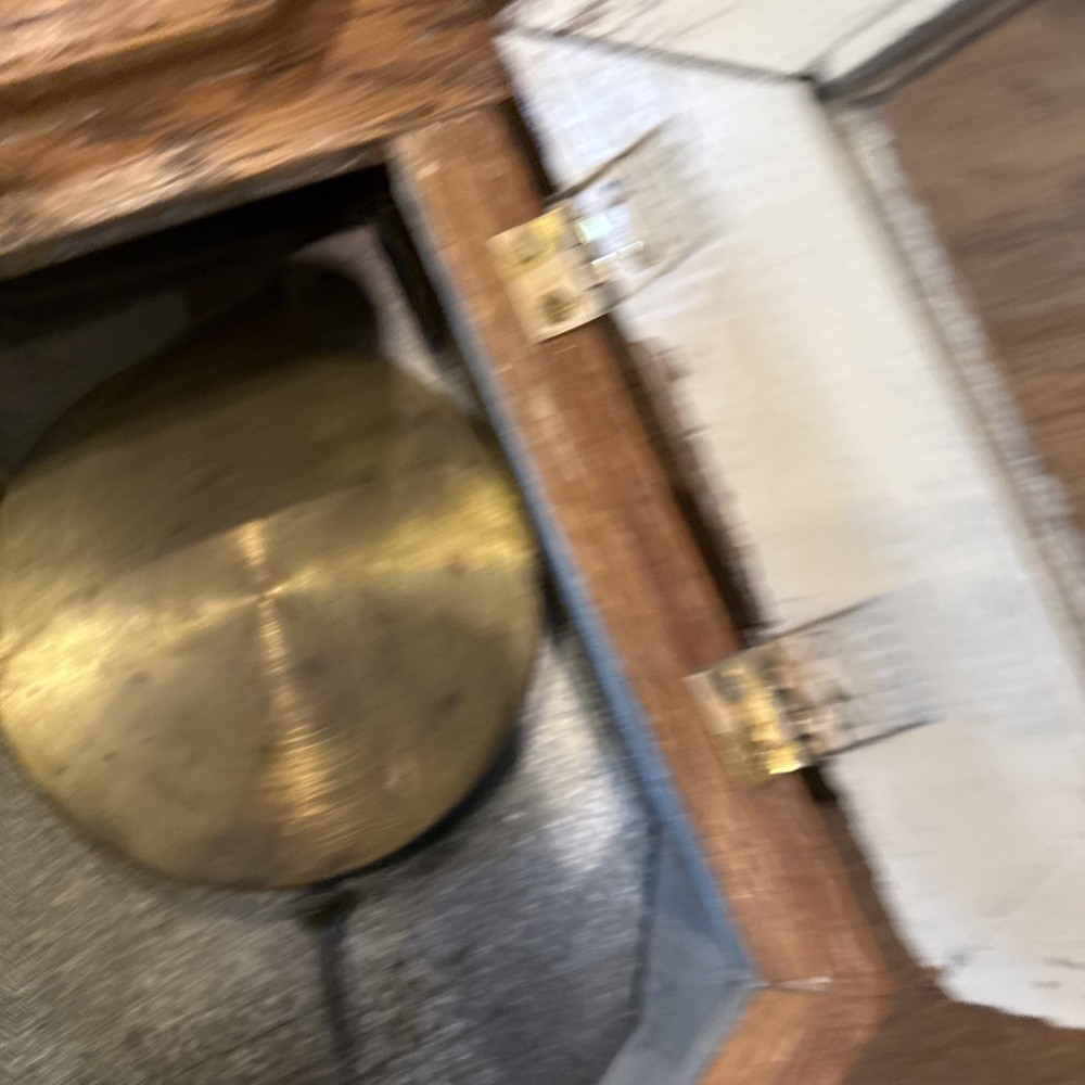 Antique Early W.M.L. Gilbert Keyhole Regulator Wall Clock Untested