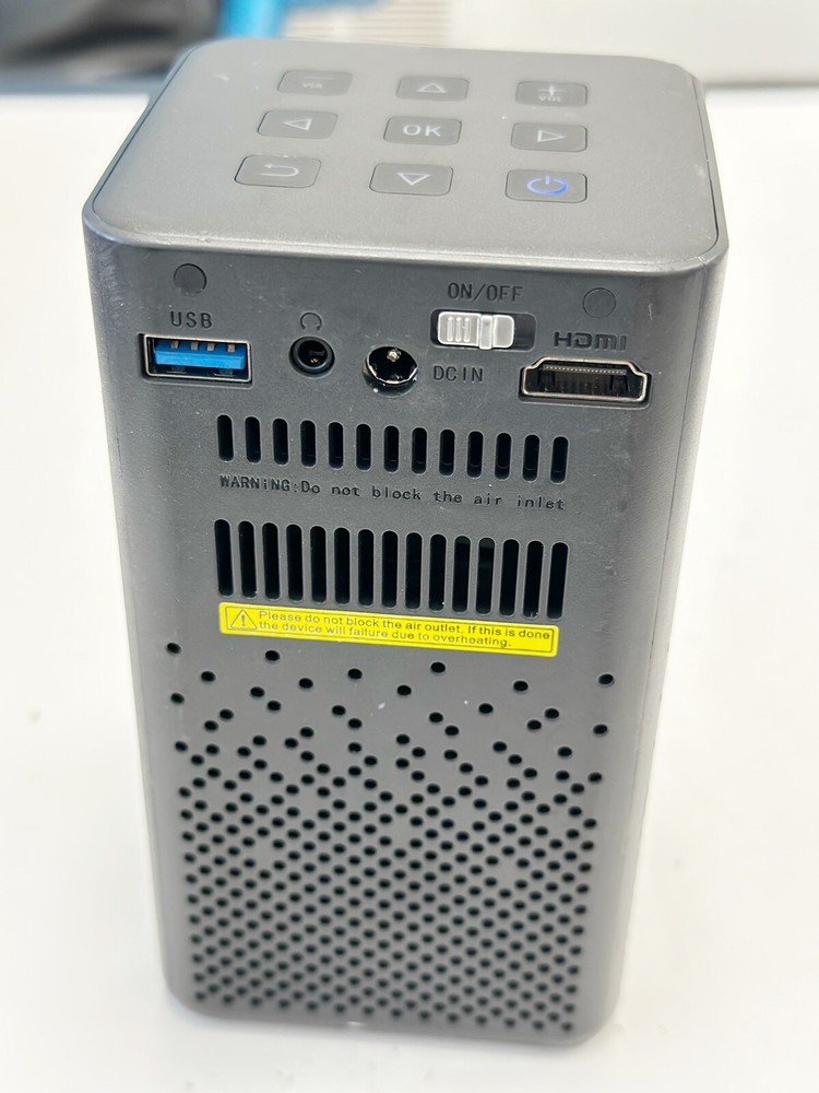 EG Portable DLP SMART PROJECTOR Stereo Speaker Projector for iPhone and Android