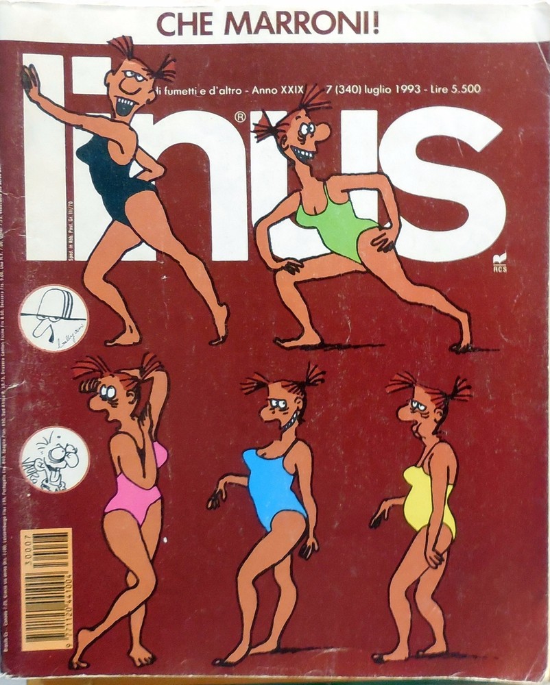 LINUS COMIC MAGAZINE N.7 1993
