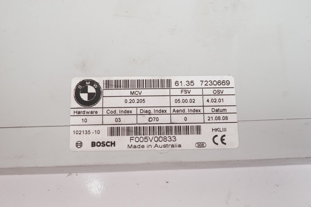 BMW X5 X6 Tailgate Liftgate Lift Control Module OEM 2007 - 2013