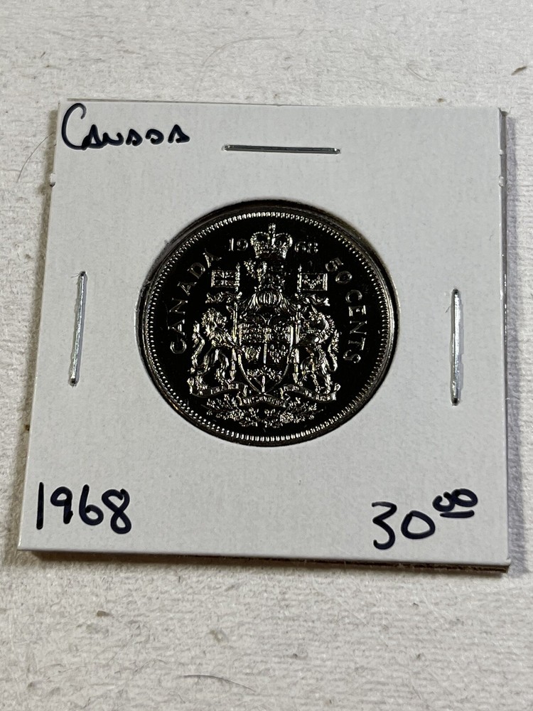 1968 Canada 50 Cents Proof Like Coin