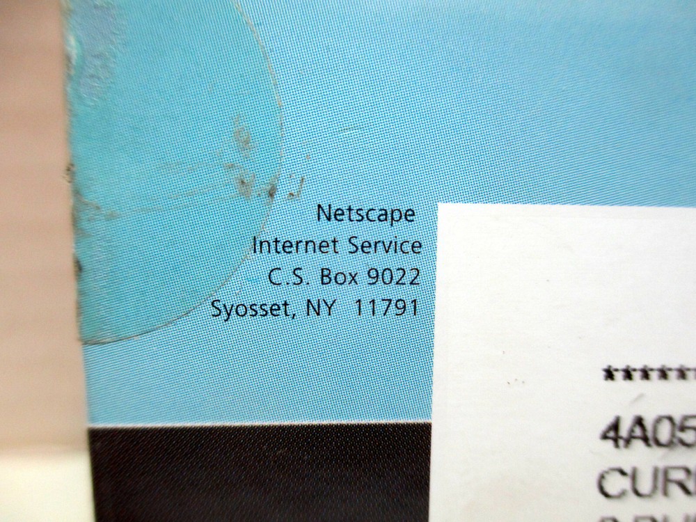Netscape Internet Service Installation CD Dial-Up Access Circa 2004 NEW Sealed