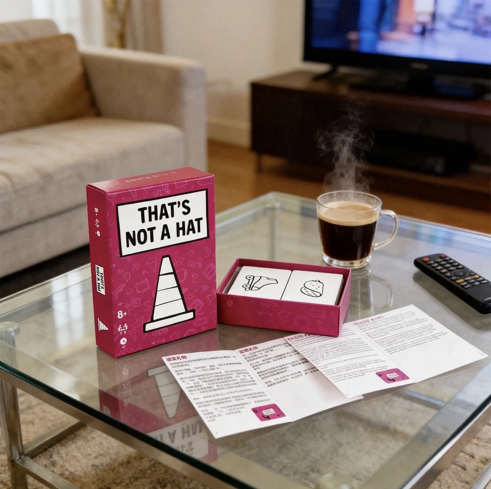 That’s Not a Hat Board Game 8+ Fun Bluffing Memory Party Game Complete