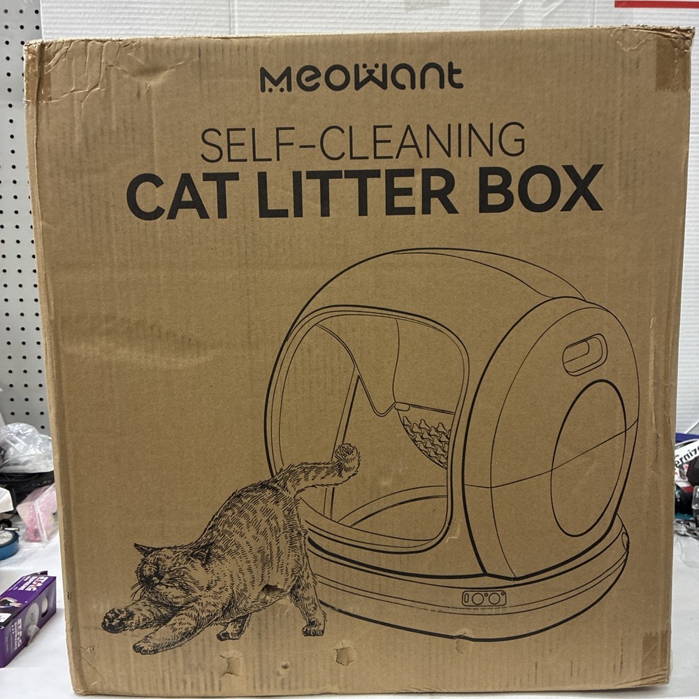 MeoWant Self-Cleaning Cat Litter Box