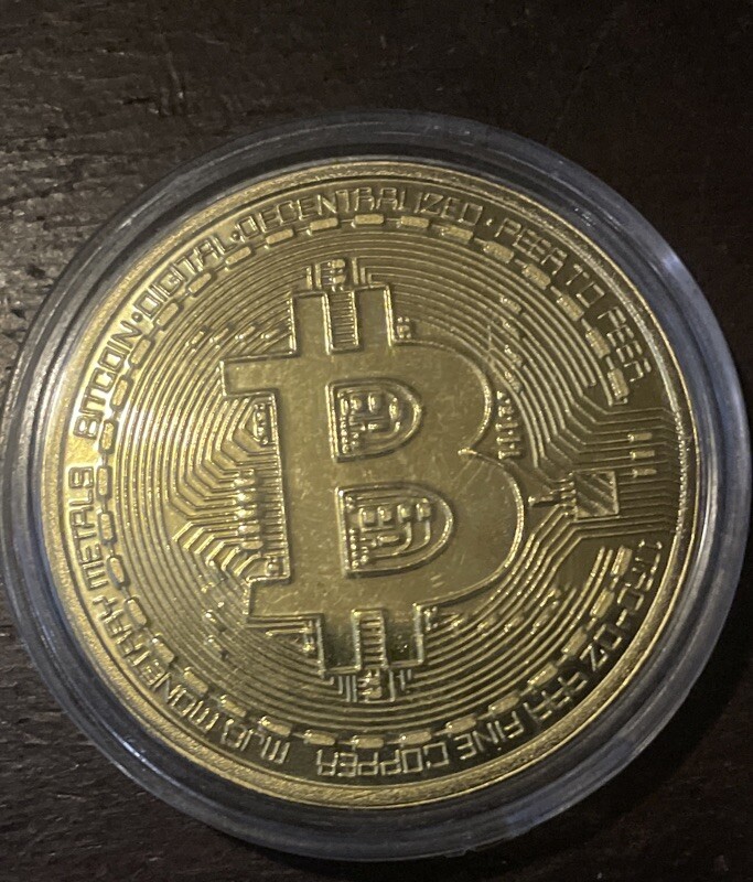 bitcoin physical coin