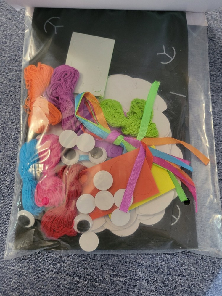 Baker Ross - Craft-it 6 Kit Set Fluffy Sheep Weaving Kits