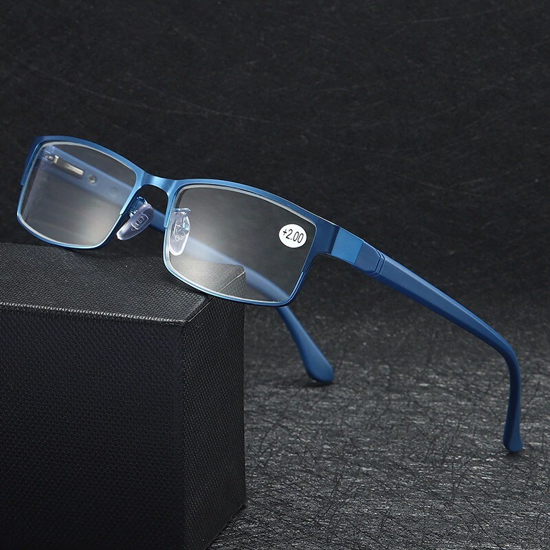 Mens Business Reading Glasses Frames Titanium Alloy Hyperopia Presbyopia 2026