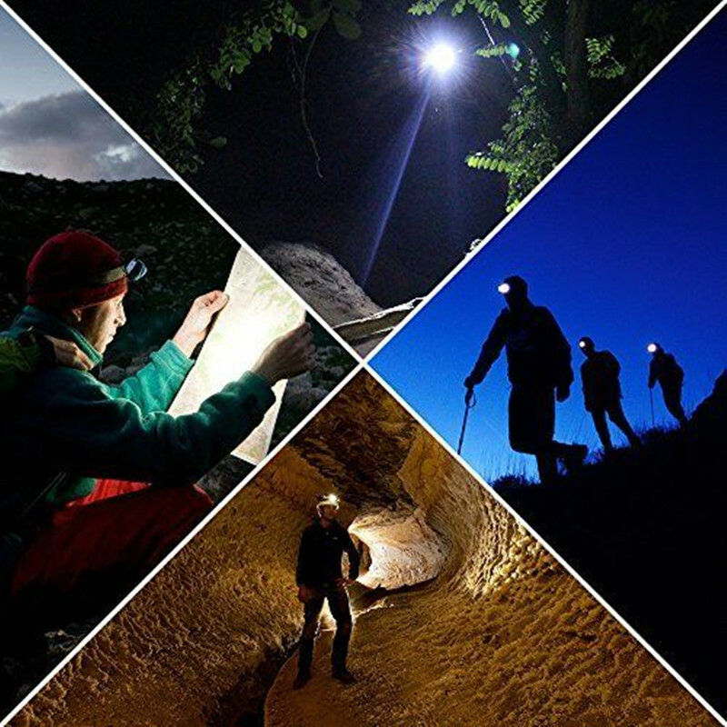 Super Bright 1200000LM LED Headlamp Rechargeable Headlight Flashlight Head Torch