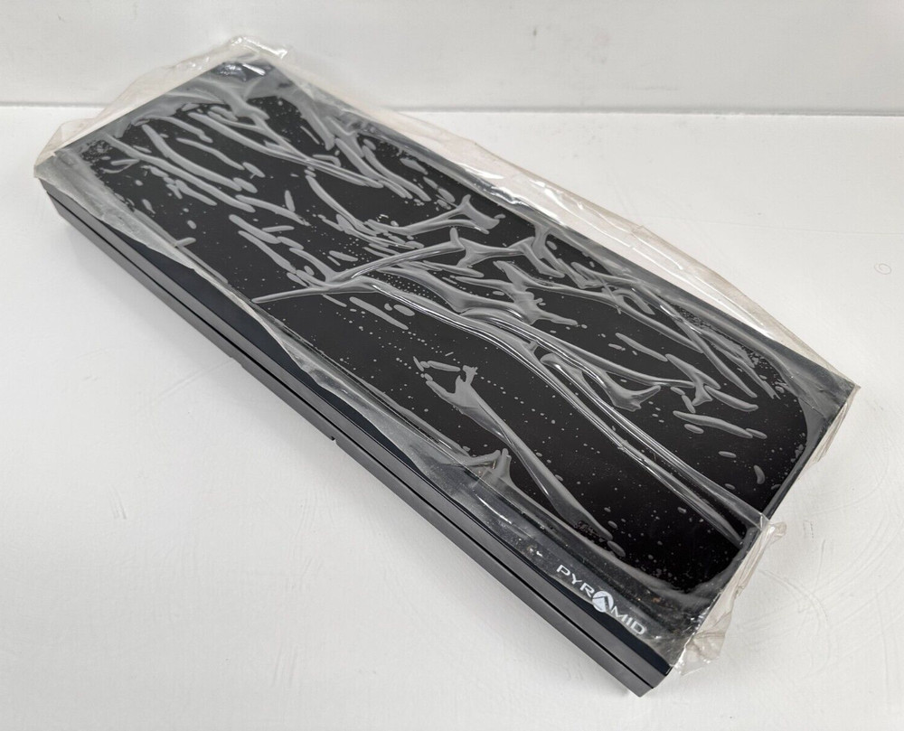 Pyramid 9D46br 15-1/4" Digital Wireless Synchronized Wall Clock, Black