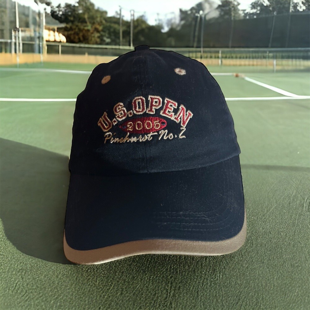 Hat US Open Golf Hat 2005 Pinehurst 2 Golf  Cap Adjustable New