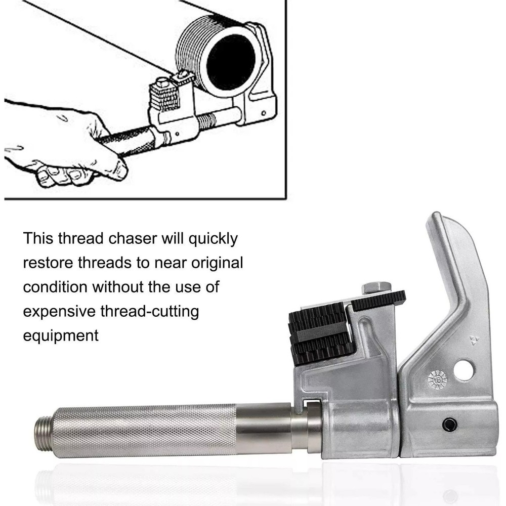 Universal Outside Thread Chaser OTC7402 External Thread Repair Tool 7402