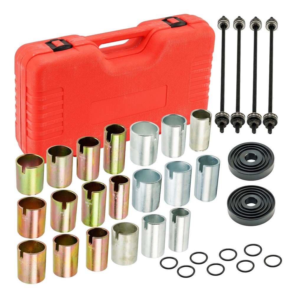 26pc Universal Press and Pull Sleeve Kit Bush Bearing Removal Insertion Tool