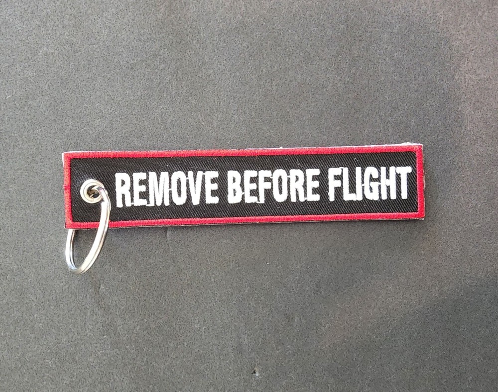 F-35C Remove Before Flight Keychain