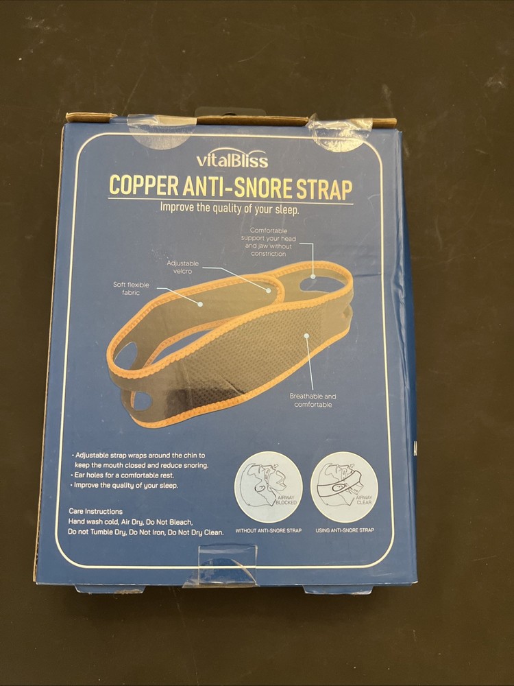 Vital Bliss Copper Anti-Snore Strap