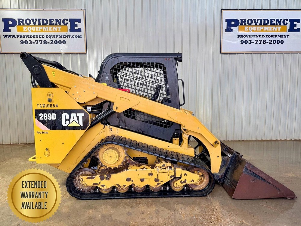 2018 CATERPILLAR 289D STANDARD FLOW OROPS SKID STEER TRACK LOADER