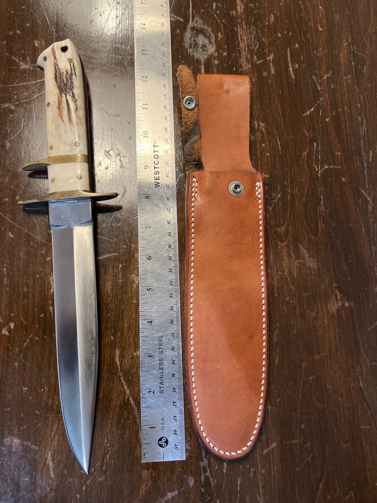 Enedino De Leon 8” Fighter ( A1) Stamp Fighter , Custom Sheath.