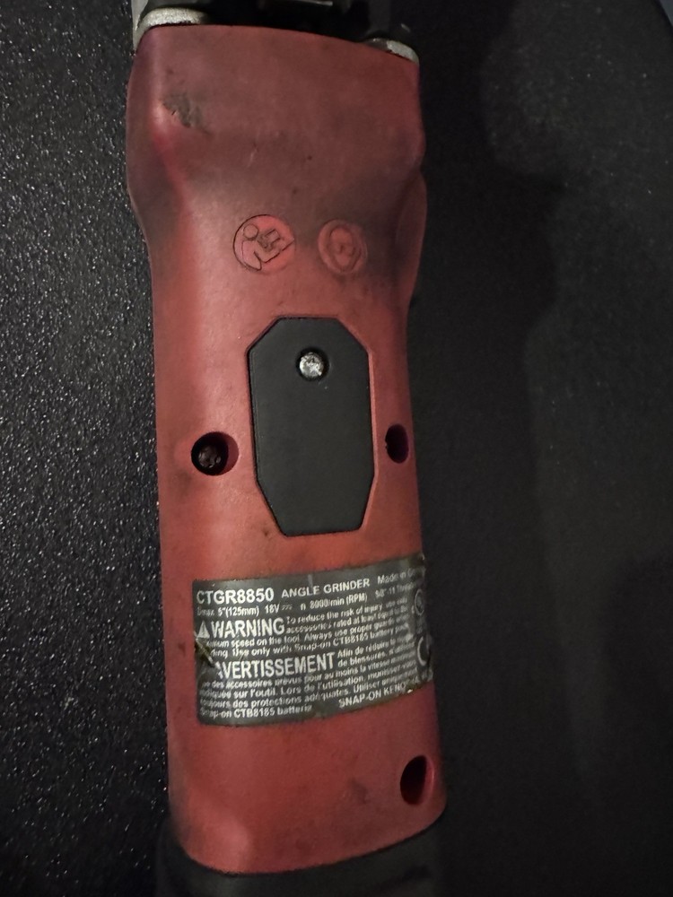 Snap-On Tools CTGR8850 Cordless Angle Grinder