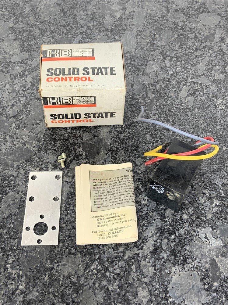 KB Electronics Solid State Motor Switch CHOOSE MODEL KB-5 KB-8 KB-10 KB-12 KB-20