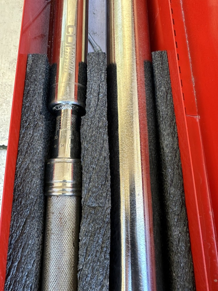 CDI AJUSTABLE MICROMETER TORQUE WRENCH MODEL #10005mfrmh