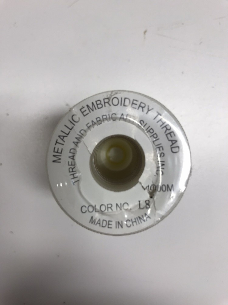 metallic embroidery thread