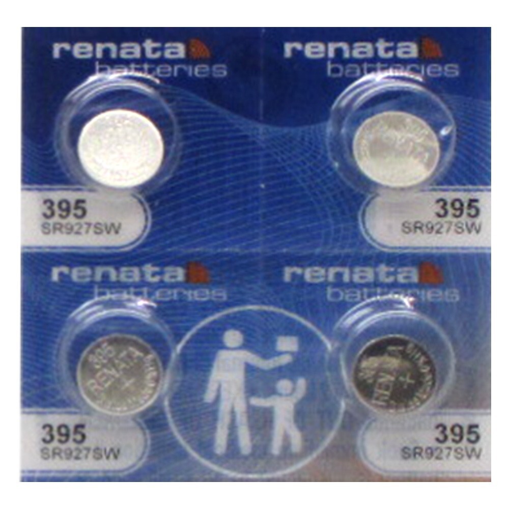 395 Battery Replacement Watch Battery Renata x 4